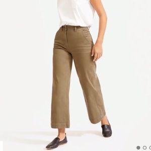 Everlane Wideleg Crop Pant